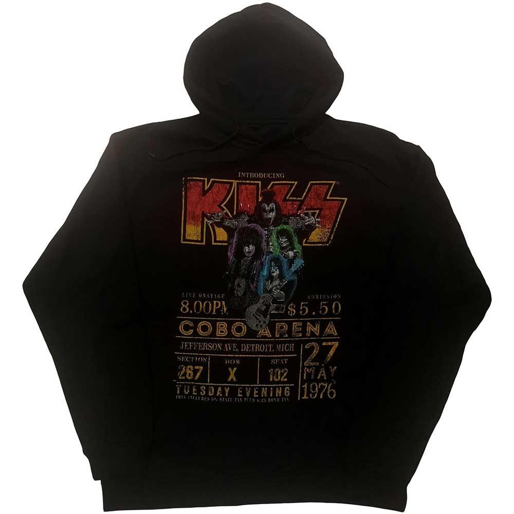 KISS  Sweat à capuche COBRA ARENA ´76 