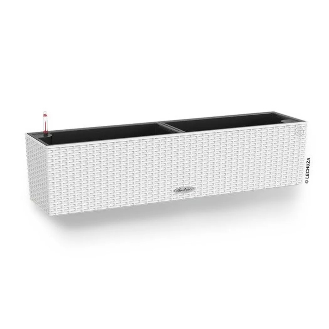 Blumentopf "Lechuza Balconera Cottage 80 Weiss"