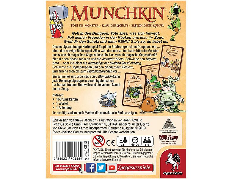 Pegasus Spiele  Munchkin Munchkin (Basisspiel) 