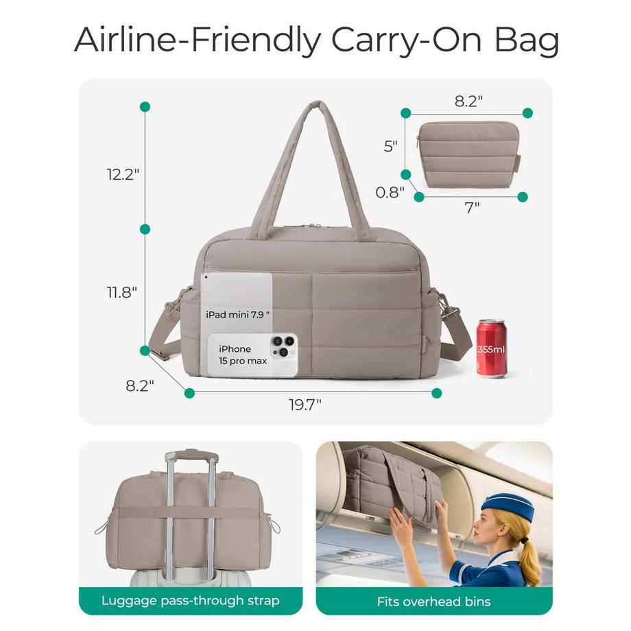 Only-bags.store Wasserabweisende Reisetasche  