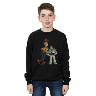 Disney  Toy Story Buzz And Woody Standing Sweatshirt 