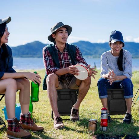 B2X Campingstuhl mit Rückenlehne  
