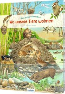 Mein erstes Wimmelbuch: Wo unsere Tiere wohnen Henkel, Christine (Illustrationen) Couverture rigide 