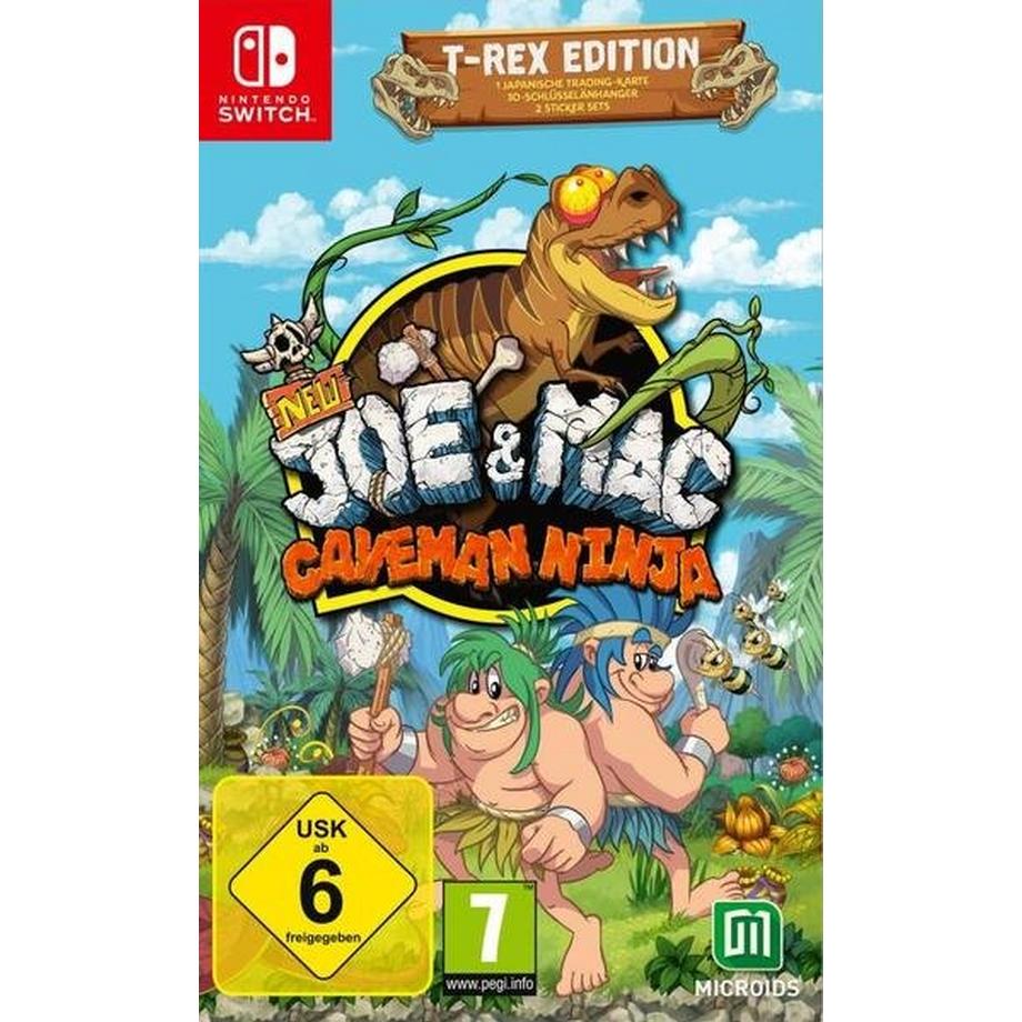MICROIDS  New Joe & Mac: Caveman Ninja - T-Rex Edition 
