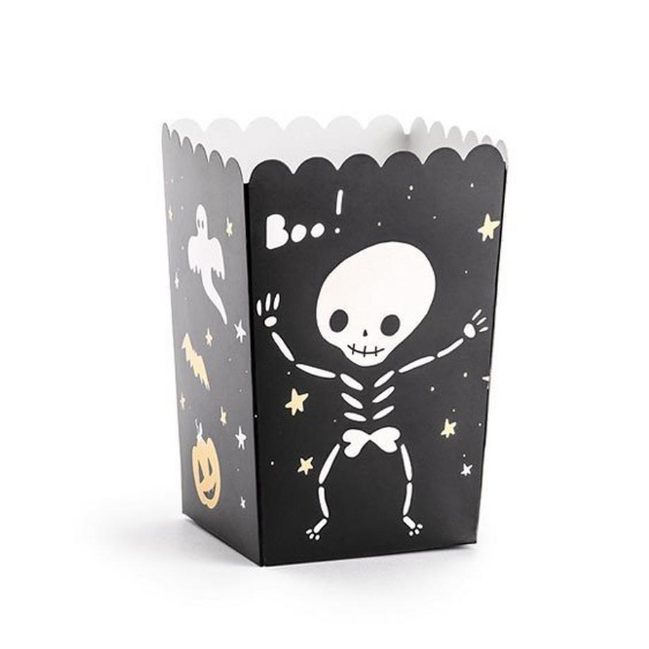 PartyDeco  Boites à Popcorn BOO! 