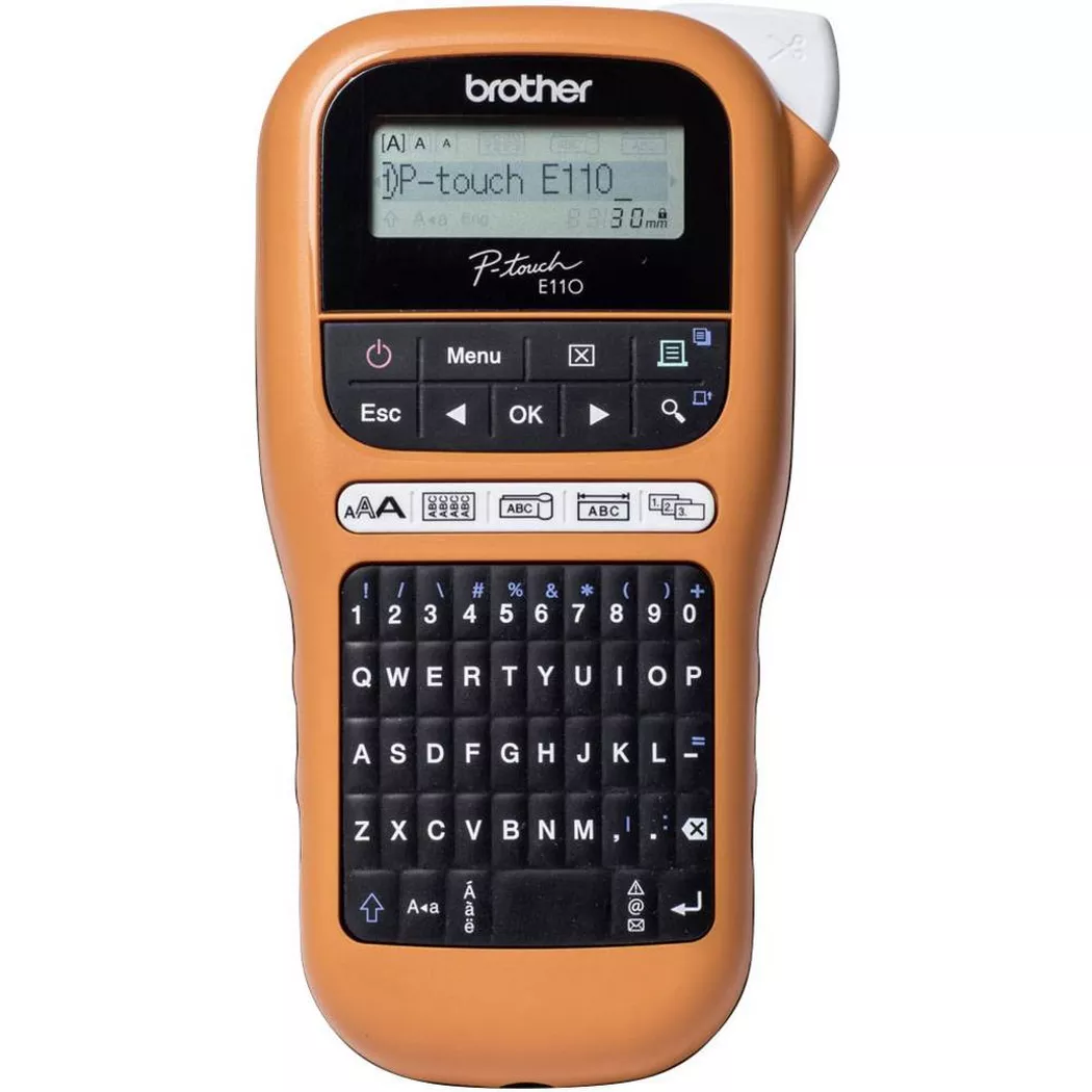 Brother - Étiqueteuse P-touch E110, Multicolor