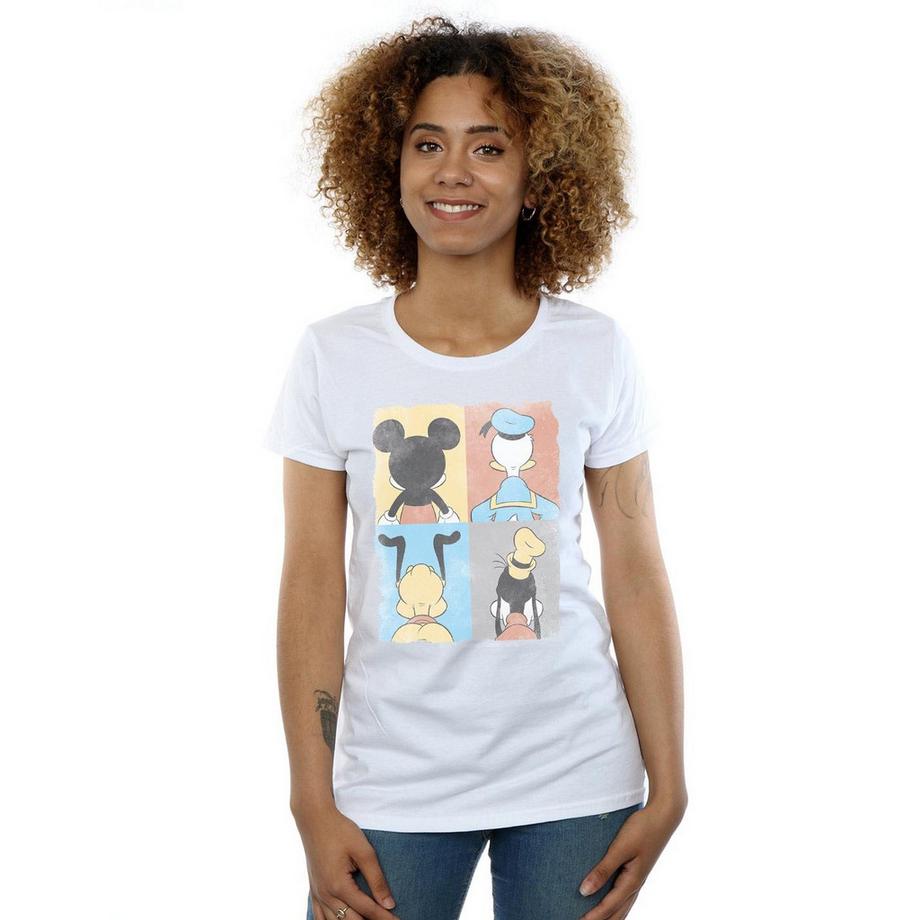 Disney Four Backs T-Shirt Stampata  