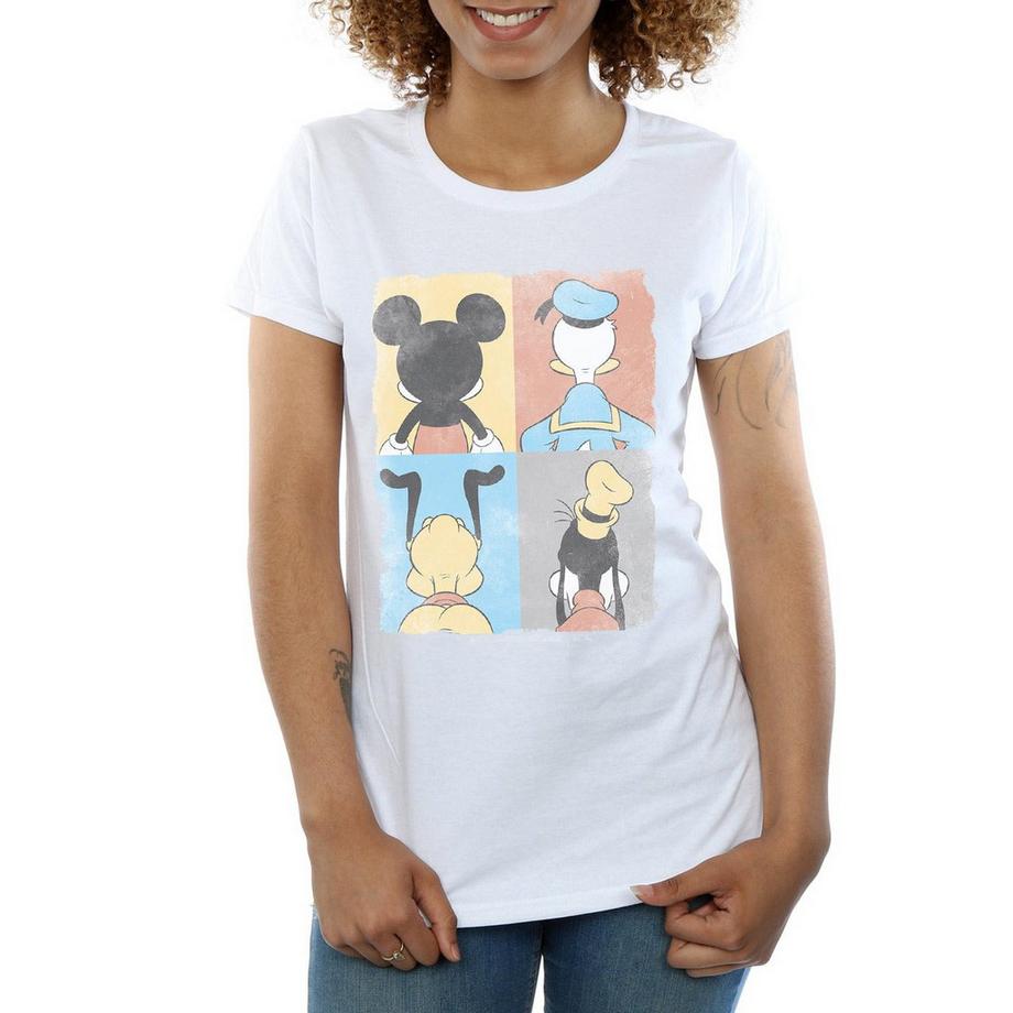 Disney Four Backs T-Shirt Stampata  