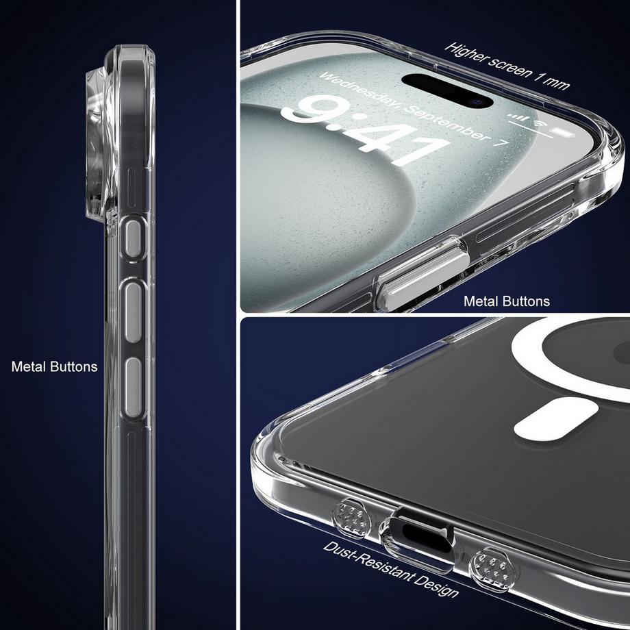 Cadorabo  iPhone 17 AIR Custodia compatibile con MagSafe cover 