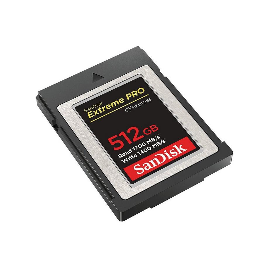 SanDisk  SANDISK Cfexpress Extreme PRO 512 GB 1700 MB/s 1400 MB/s 