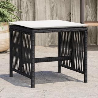 VidaXL  Gartenhocker poly-rattan 