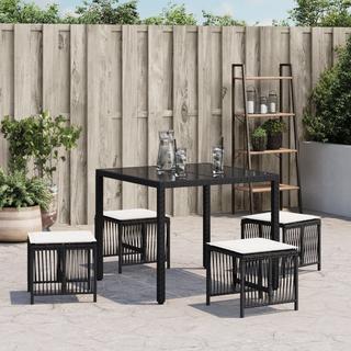 VidaXL  Gartenhocker poly-rattan 