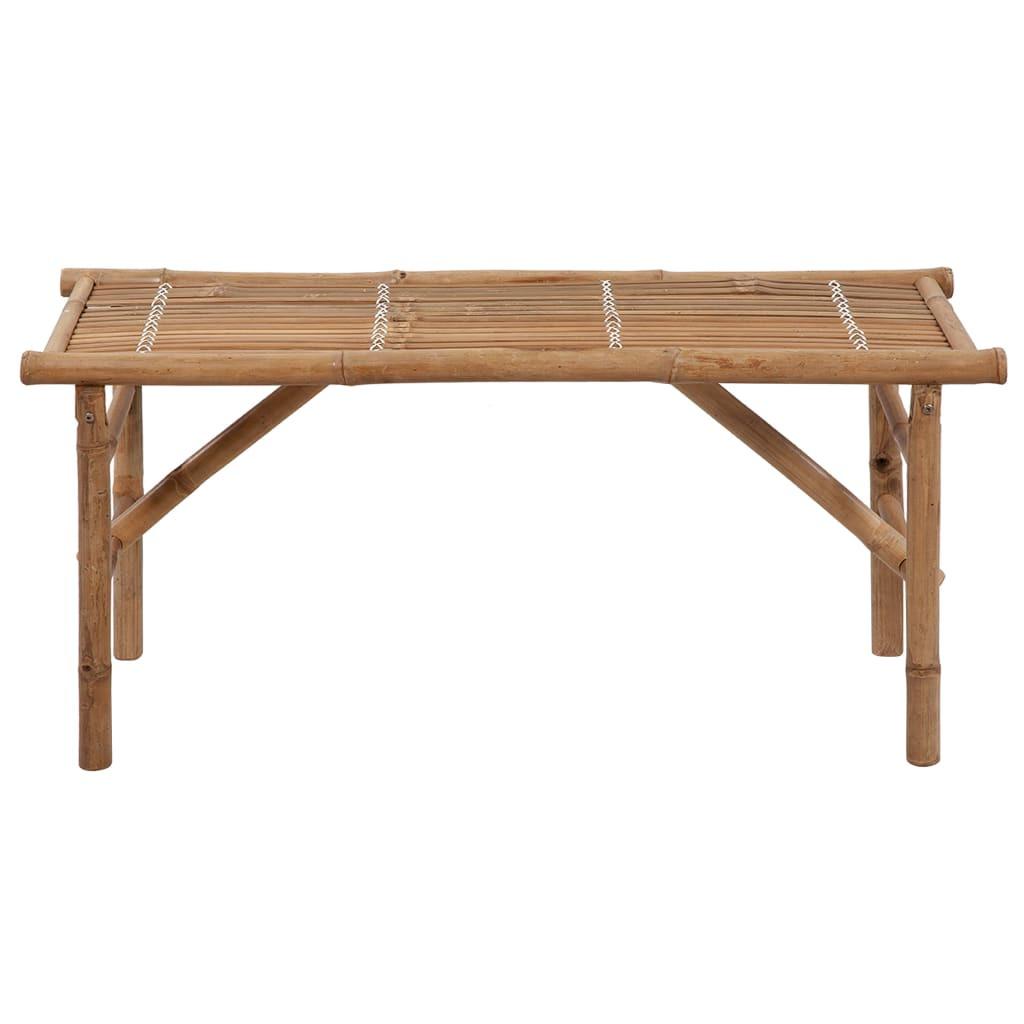 VidaXL Banc de jardin bambou  