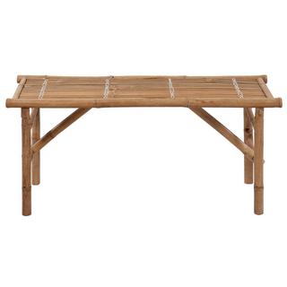 VidaXL Banc de jardin bambou  