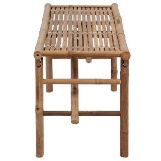 VidaXL Banc de jardin bambou  