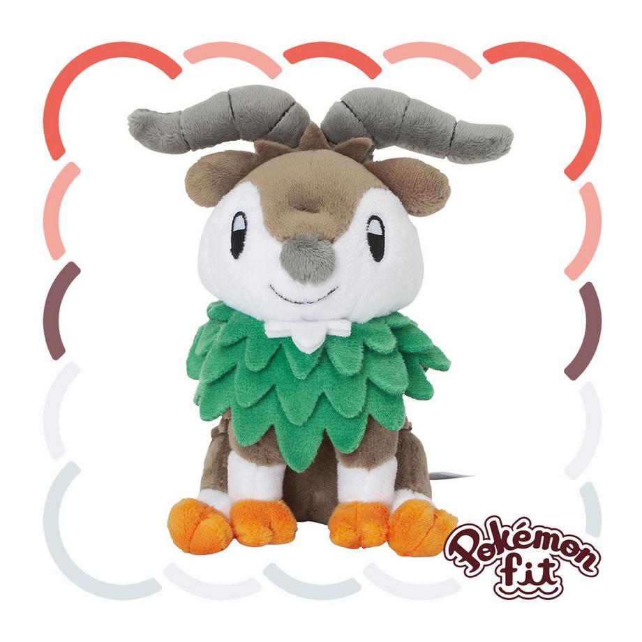 Pokemon  Skiddo Sitting Cuties Plush 
