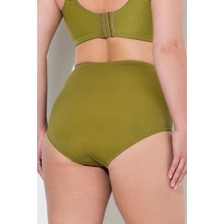 Ulla Popken Slip modellanti Vita Alta Inserto Jacquard  