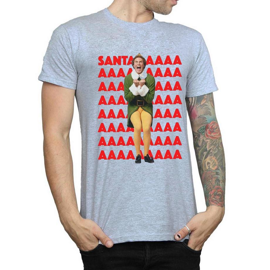 Elf Santa T-Shirt Imprimé Graphique  