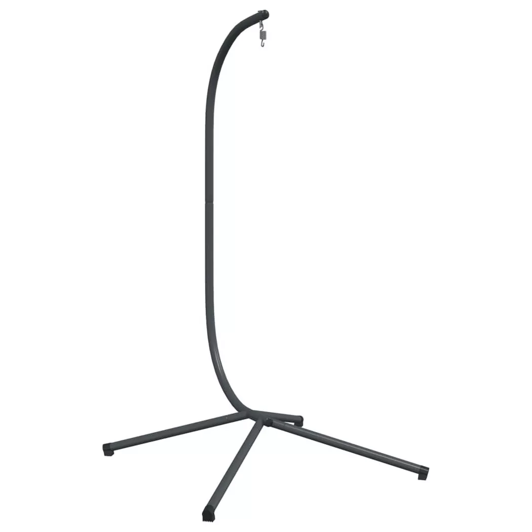 VidaXL - supporto per sedia a uovo sospesa Acciaio, One Size, Grigio