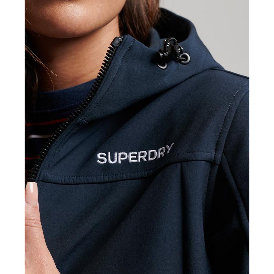 Superdry Code Trekker Kapuzen Softshell Regenjacke  
