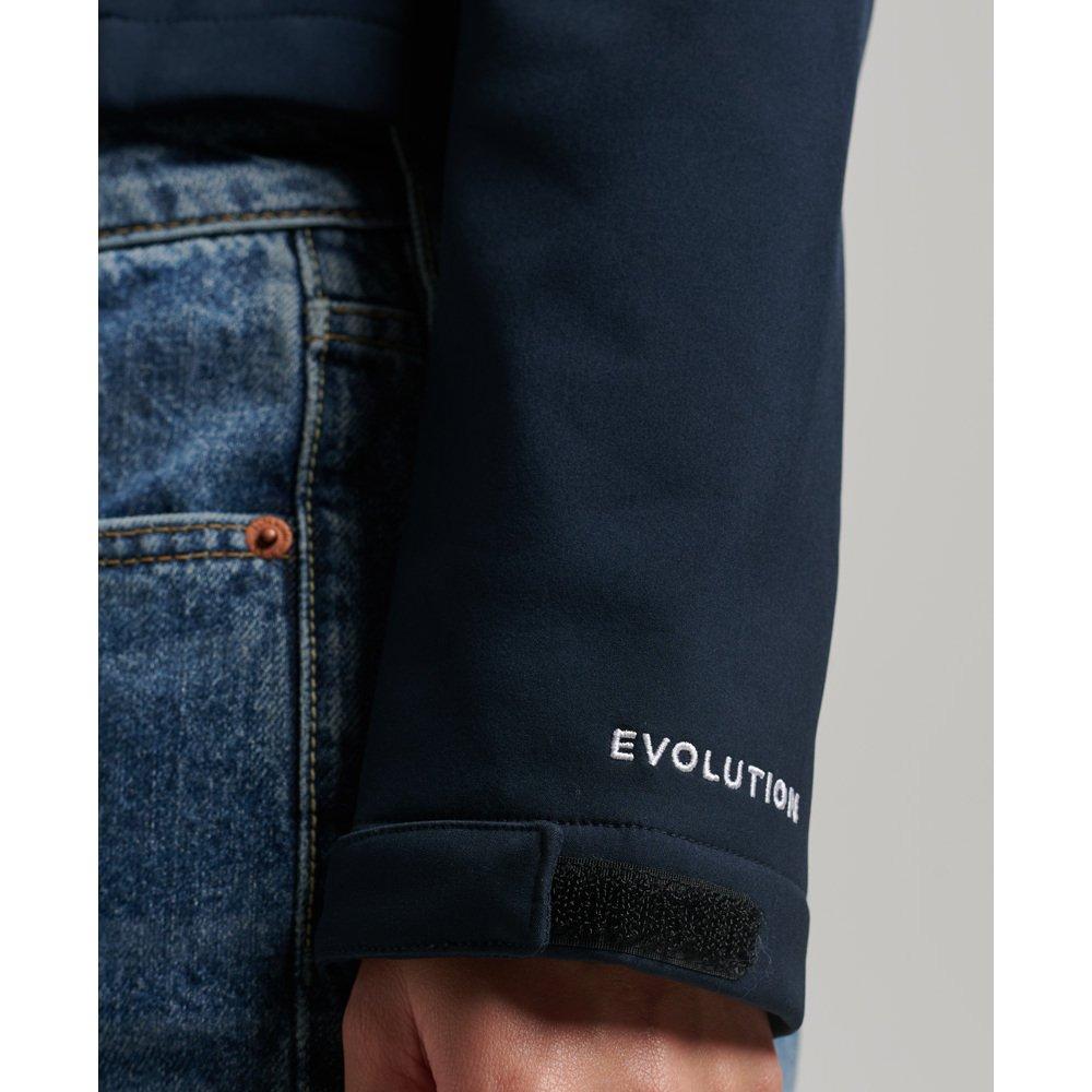 Superdry Code Trekker Kapuzen Softshell Regenjacke  