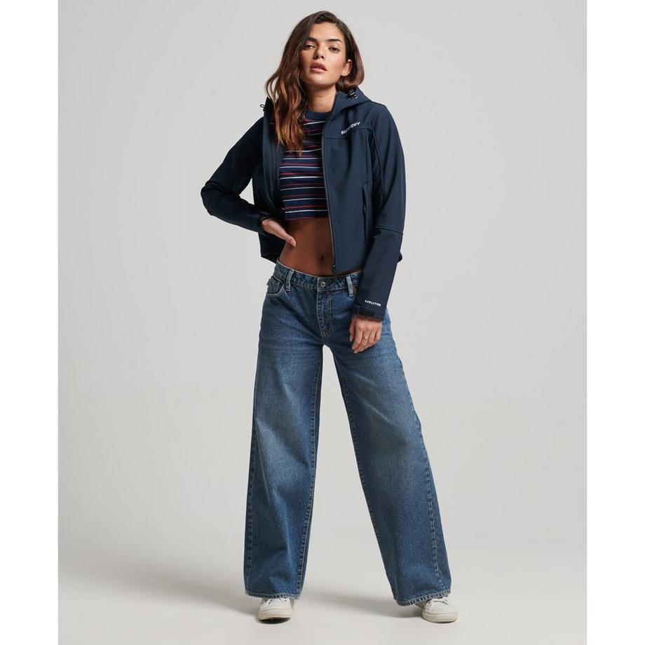 veste imperméable à capuche softshell code trekker