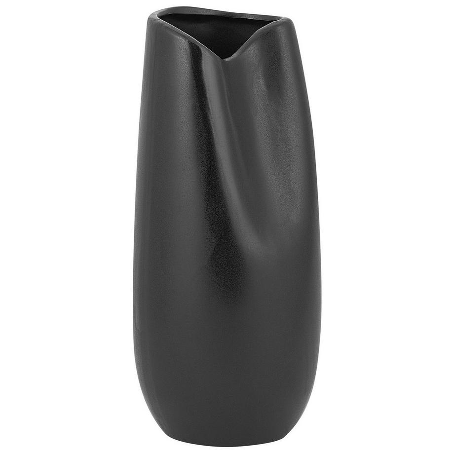 Beliani Vase décoratif en Grès Moderne DERBE  