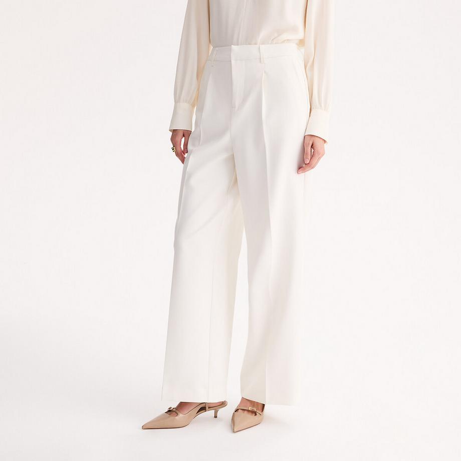 La Redoute Collections Pantalon Loose Taille Haute  