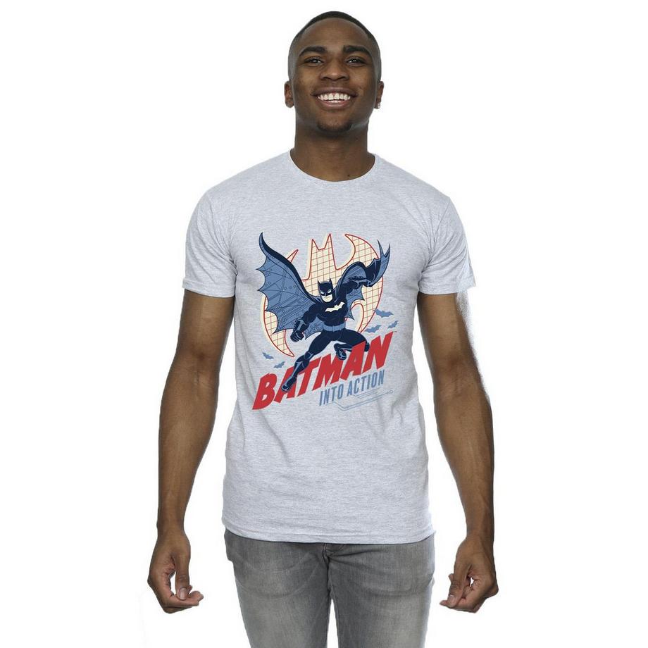 DC COMICS Batman Into Action T-Shirt  