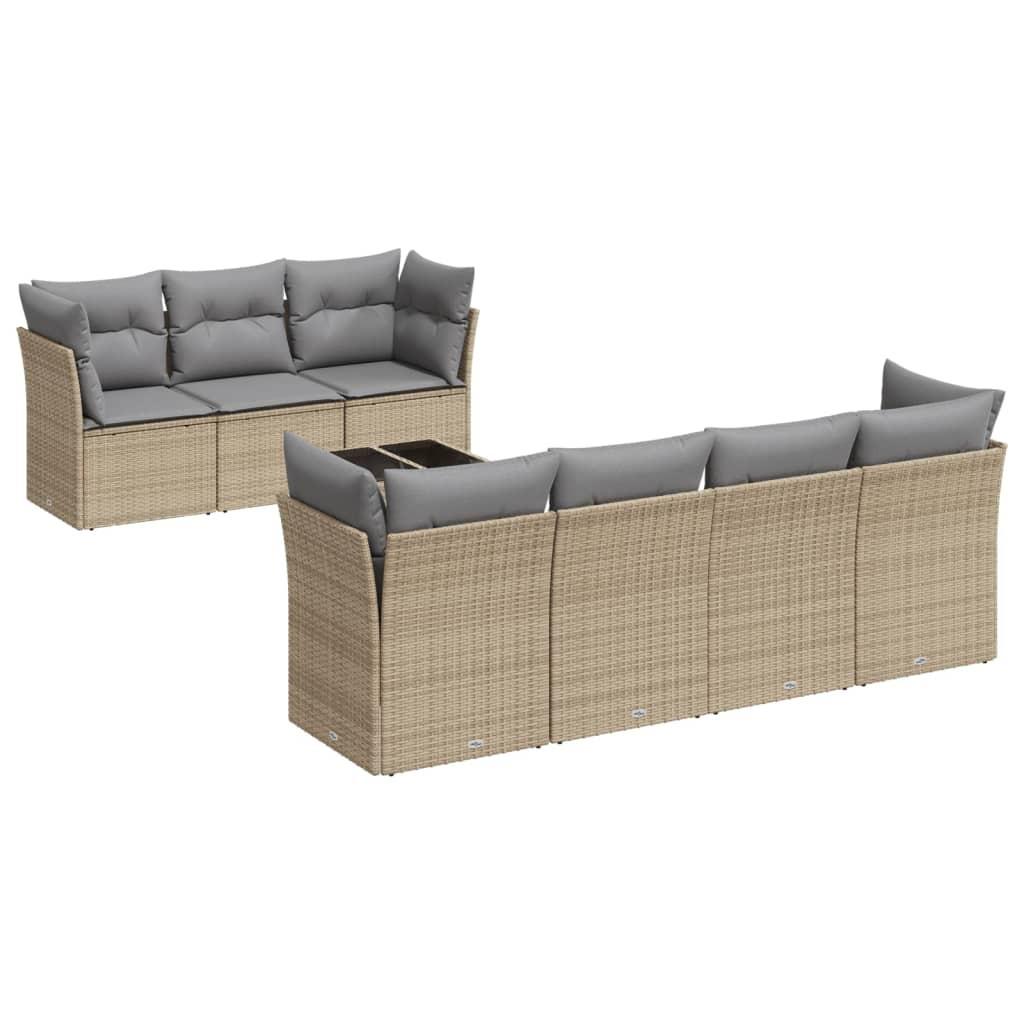 VidaXL Garten sofagarnitur poly-rattan  