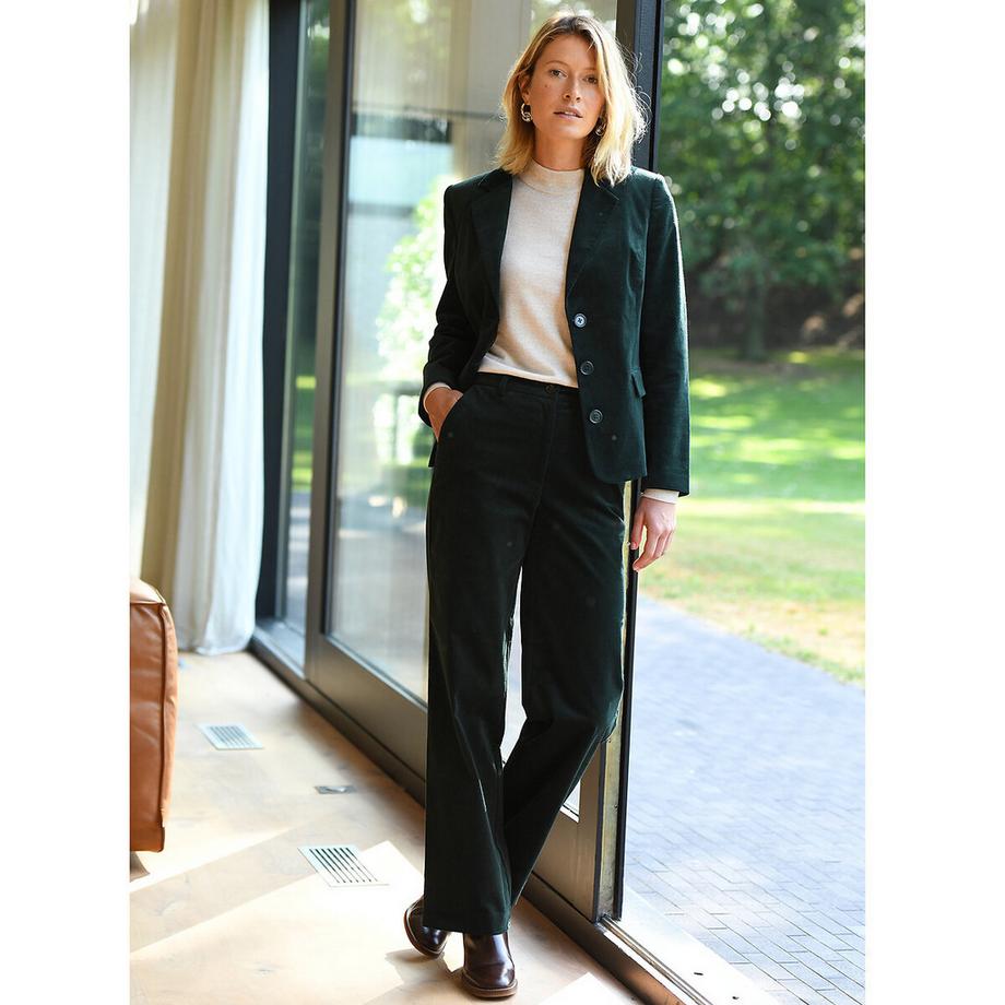 La Redoute Collections Pantalon en velours côtelé  