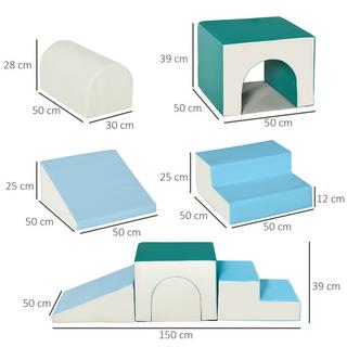 HOMCOM  Jeu de blocs de construction 