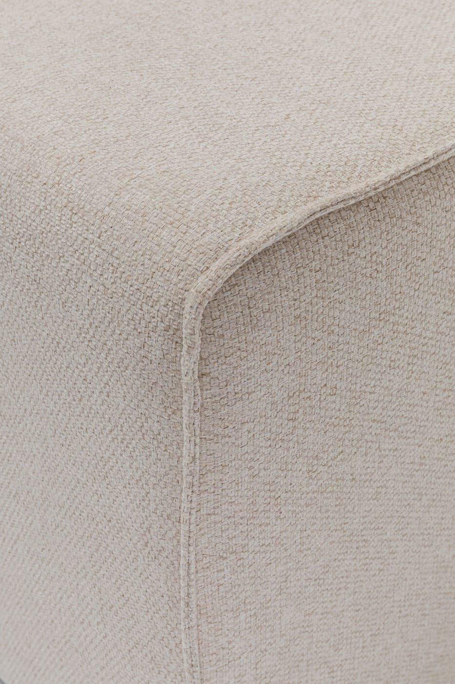 KARE Design Infinity Hocker Elements creme 68x100  