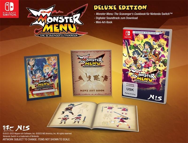 NIS America  Switch Monster Menu: Scavenger's Cookbook 