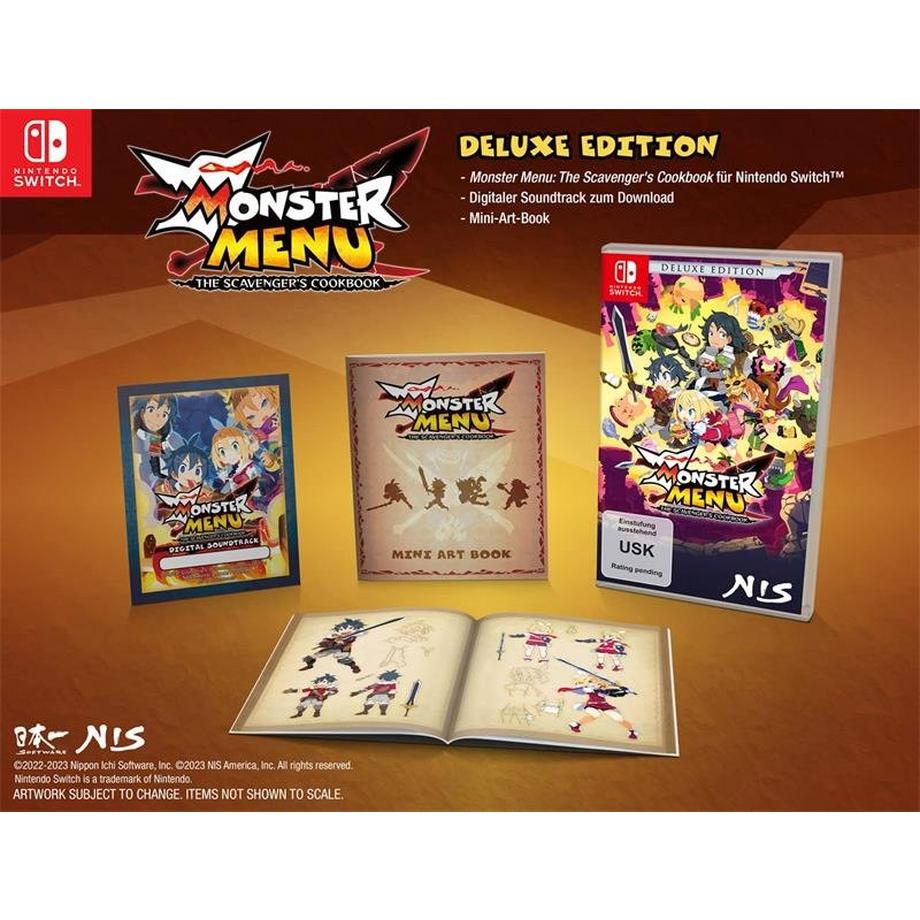 NIS America  Switch Monster Menu: Scavenger's Cookbook 