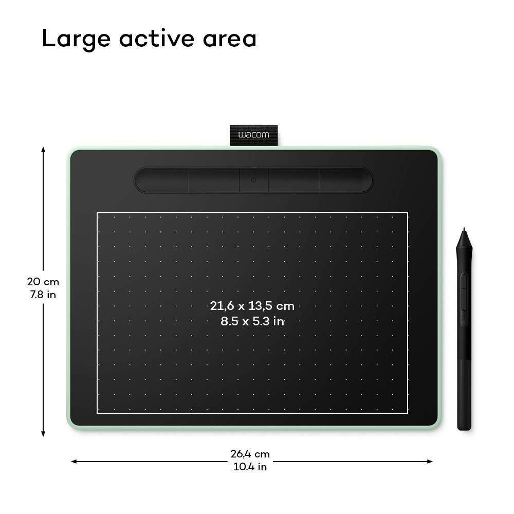 wacom  Intuos M Bluetooth - pistachio (D/E) 