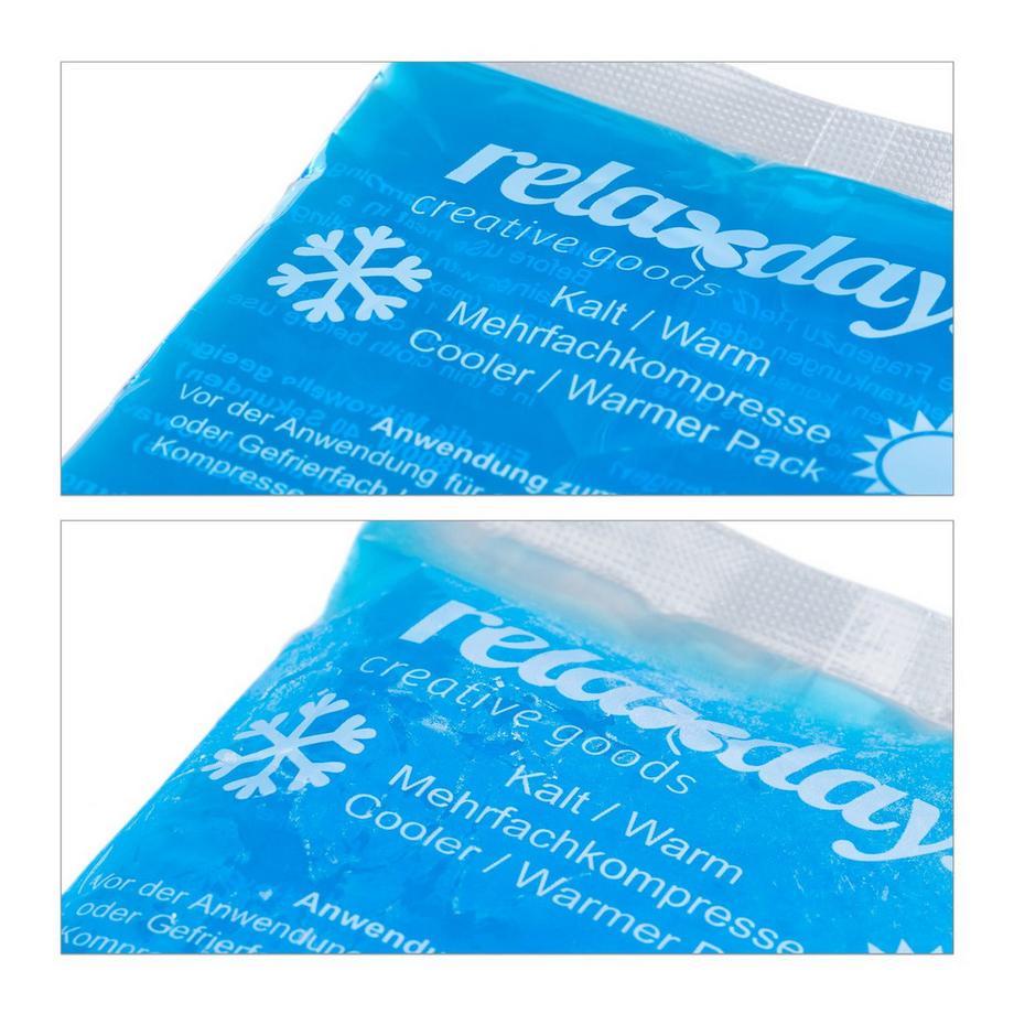 Northix  Kühllampen rechteckig 8er Set 