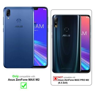 Cadorabo  Housse compatible avec Asus ZenFone MAX M2 - Coque de protection avec fermeture magnétique, fonction de support et compartiment pour carte 