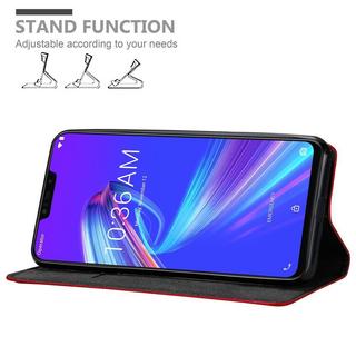 Cadorabo  Housse compatible avec Asus ZenFone MAX M2 - Coque de protection avec fermeture magnétique, fonction de support et compartiment pour carte 