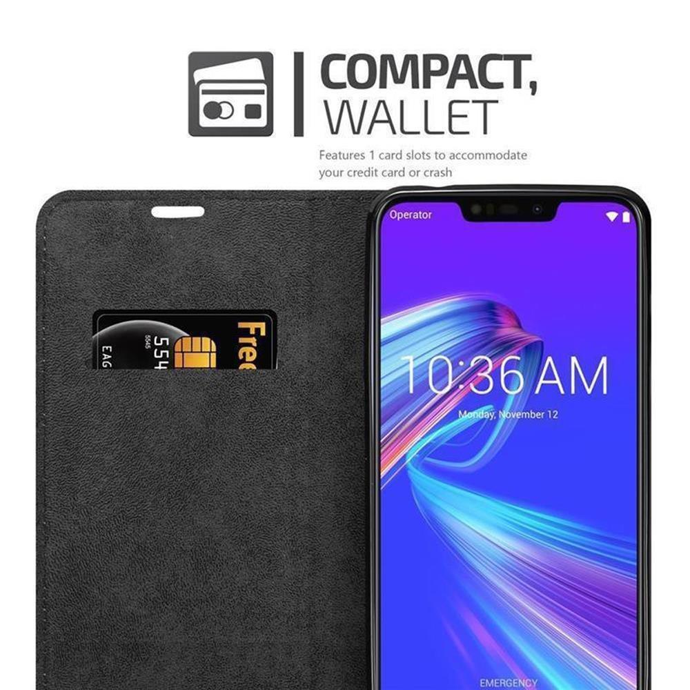 Cadorabo  Housse compatible avec Asus ZenFone MAX M2 - Coque de protection avec fermeture magnétique, fonction de support et compartiment pour carte 