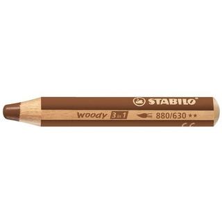STABILO STABILO Farbstifte Woody 3 in 1 880/630 braun  