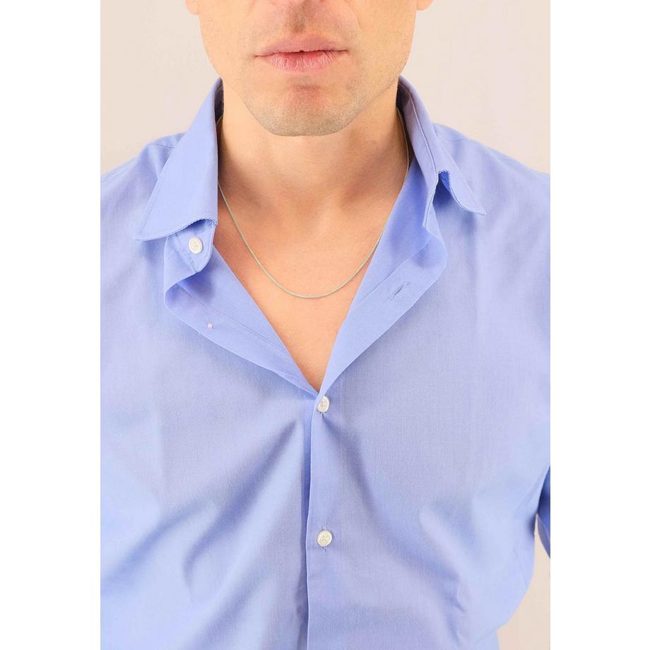 MUAU Schmuck  Collier palmier or blanc 375, 1.2mm, 40cm 