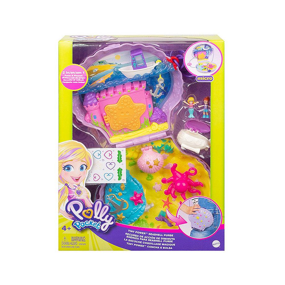 polly pocket  Muschel-Tasche 