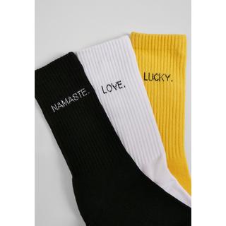 URBAN CLASSICS  chaussettes urban classic wording (x3) 