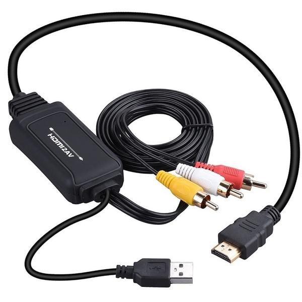 eStore  Convertisseur HDMI vers AV/RCA 