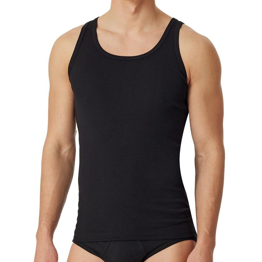 Schiesser Original Classics Canottiera a Costine Fini Confezione da 4  