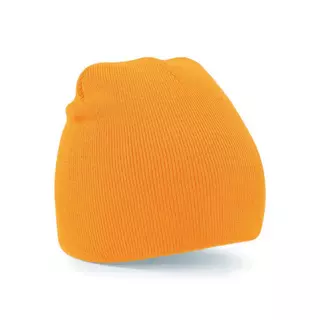 Beechfield Bonnet tricoté uni  Orange