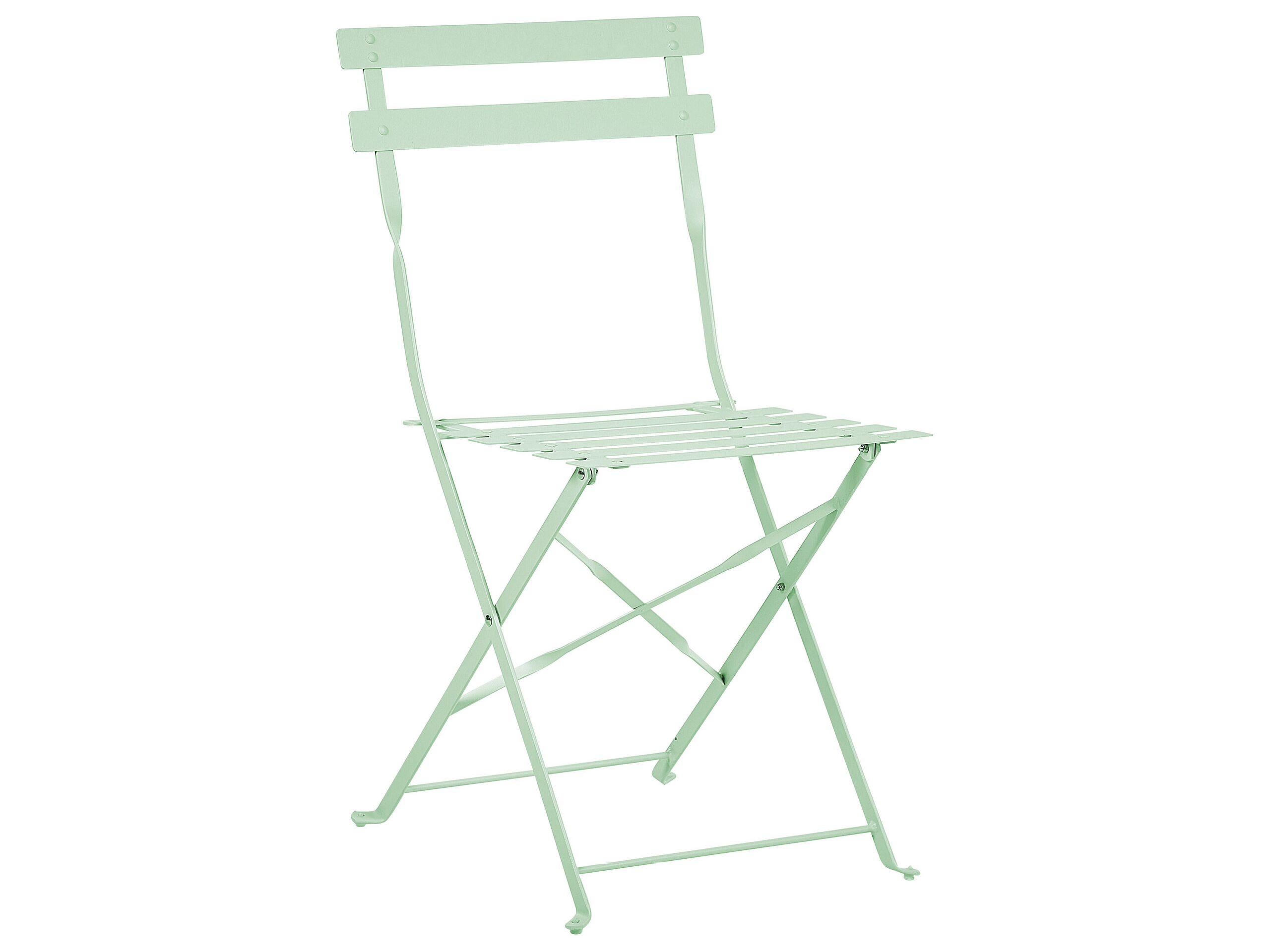 Beliani Bistro Set aus Stahl Modern FIORI  