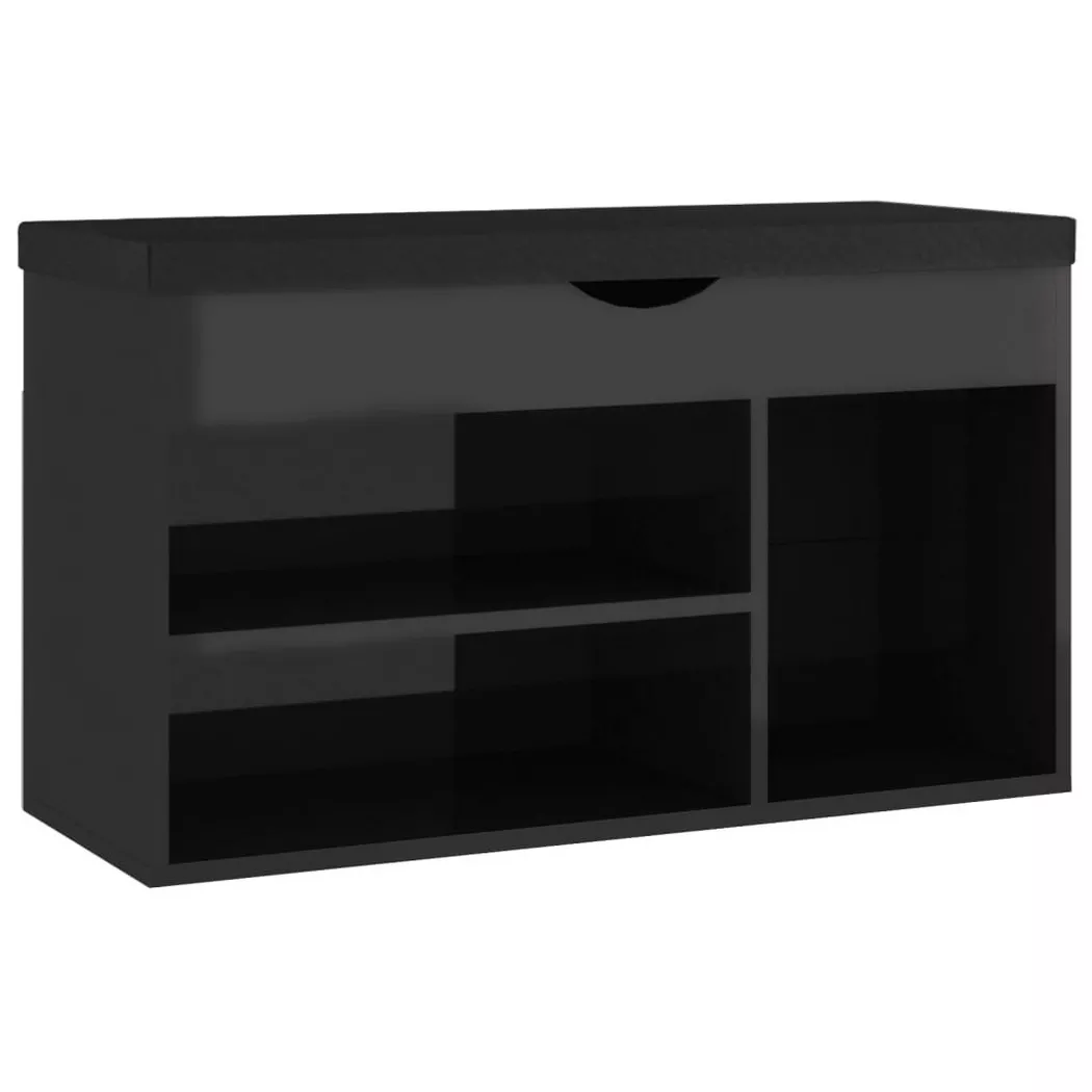 VidaXL - Schuhregal holzwerkstoff, One Size, Schwarz