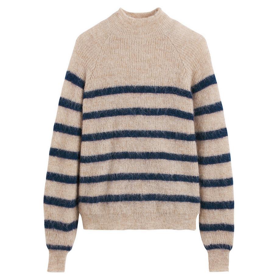 La Redoute Collections Aristide Streifenpullover mit Alpakawolle  